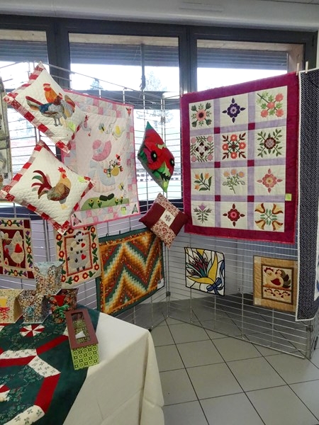 Une très belle exposition de patchwork à la MJC Lucie Aubrac