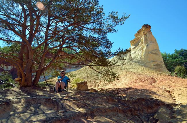 ☻ Vacances 2022 : visite du Colorado provençal