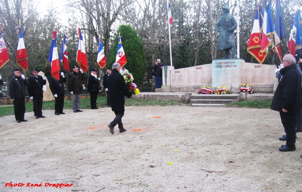 L'Anniversaire de la fin de la guerre d'Algérie a été commémoré dans le Châtillonnais....
