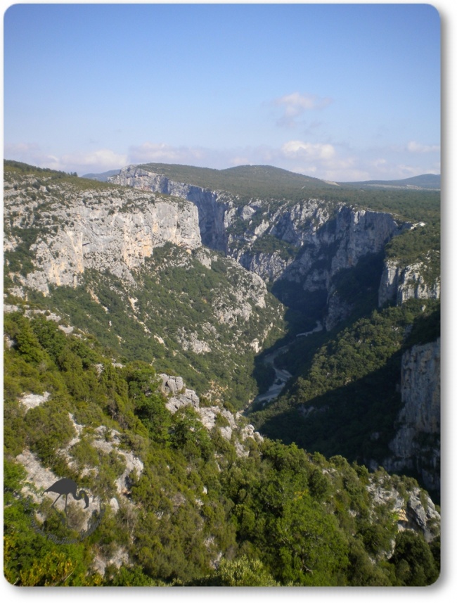 Balade dans les Gorges de l'Ardèche...