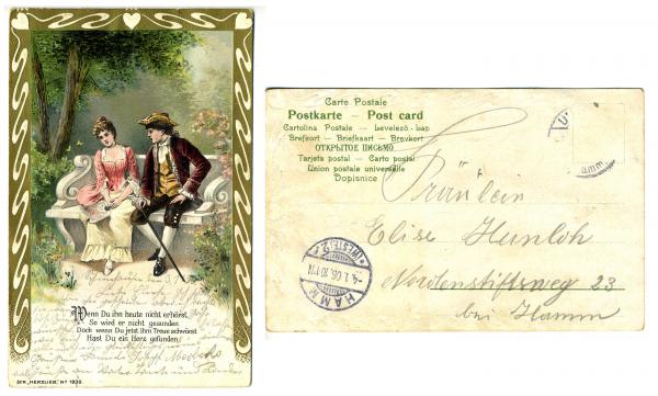 Les Allemands, eux-aussi, ont toujours envoyé de belles cartes de vœux !