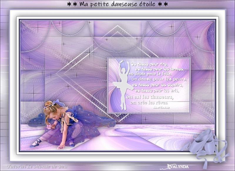 Ma petite danseuse étoile