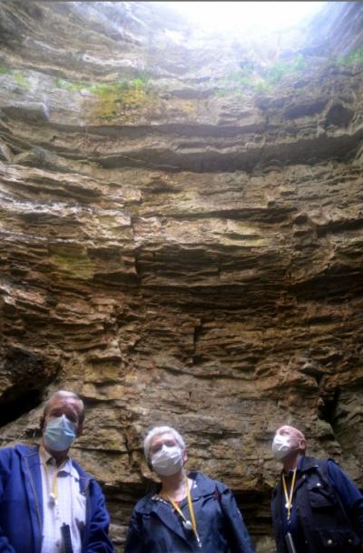 Vacances périgourdines : visite du gouffre de Padirac