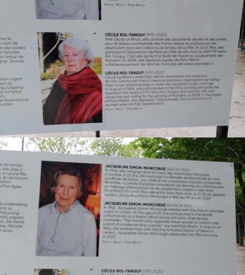 Exposition "Les femmes dans la guerre"