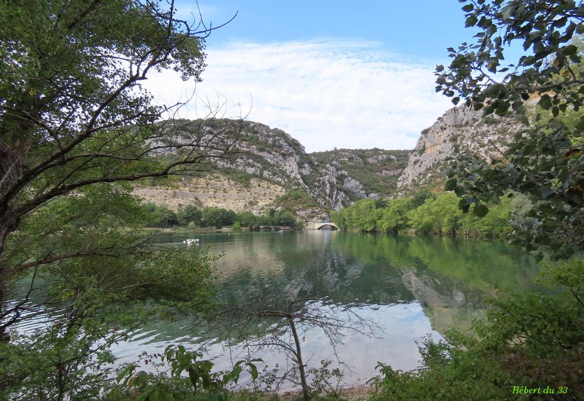 reflets dans les gorges du Verdon