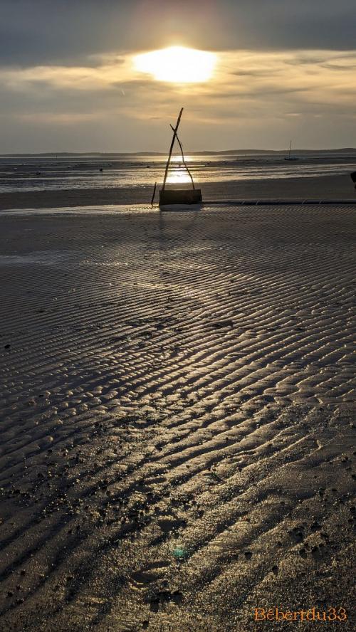 coucher de soleil à ...