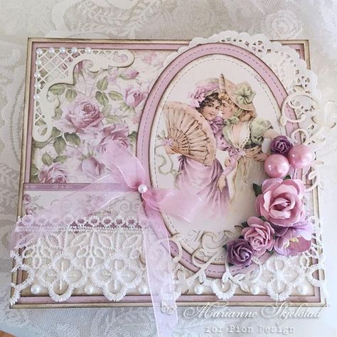 Cartes déco romantique