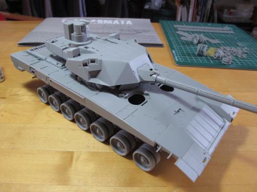 Armata, suite de la construction