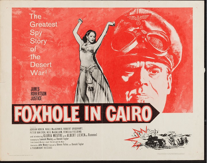 FOXHOLE IN CAIRO BOX OFFICE USA 1961