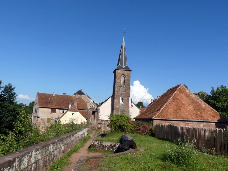 Vue sur l'église