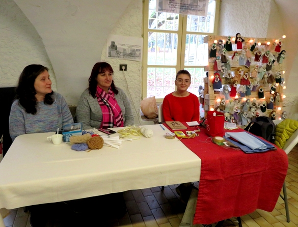 Le Marché de Noêl  du Zonta Club Châtillonnais a eu lieu les 2 et 3 décembre 2023, salle des Bénedictines