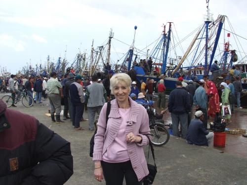 Jacqueline à Agadir