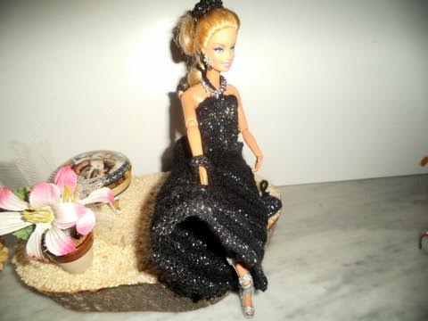 Barbie:créations / stylistes 2015 "La petite robe noire ( 11)