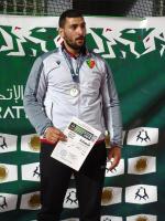 MCA Lutte Gréco-romaine 130 Kgs Médaille de Bronze Championnat d'Algérie U20