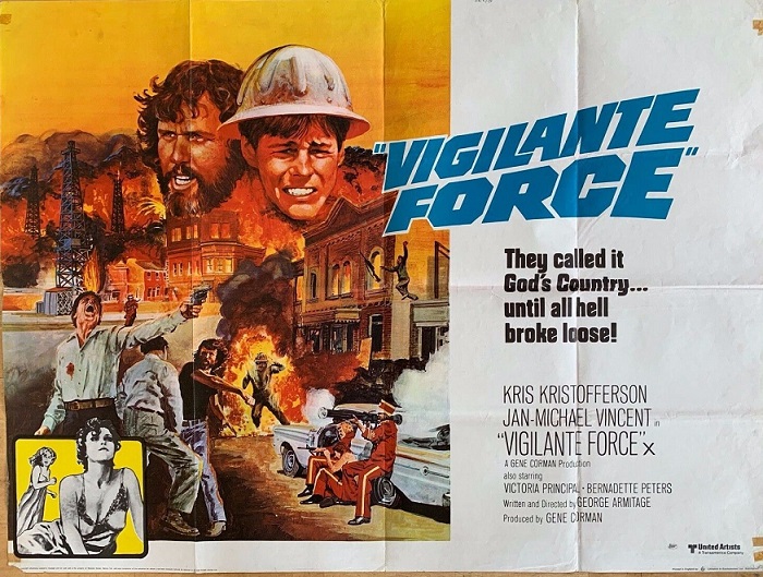 VIGILANTE FORCE BOX OFFICE USA 1976