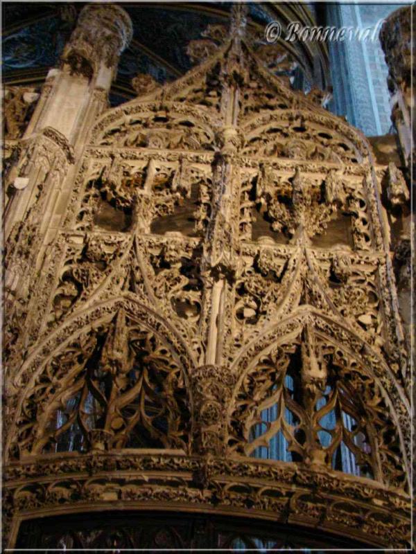 La Cathédrale Sainte-Cécile extérieur et porte Jubé