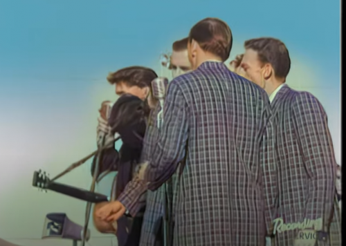 Elvis Presley AI 5K Colorized / Hard Restore - I Was The One _1956 Live at Home: Tupelo Mississippi