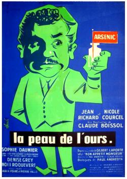 LA PEAU DE L'OURS BOX OFFICE FRANCE 1957