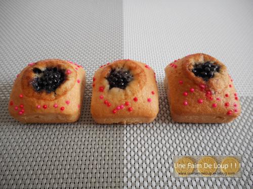 Petits moelleux aux mûres