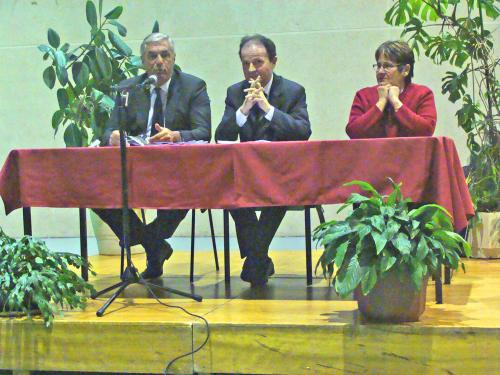 Les Voeux pour 2010 à Châtillon sur Seine
