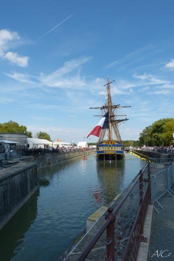L'Hermione prisonnière