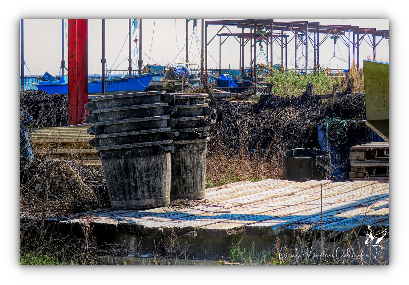 Urbex en HDR au Port conchylicole de Mèze