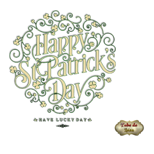 Word art St Patrick série 3