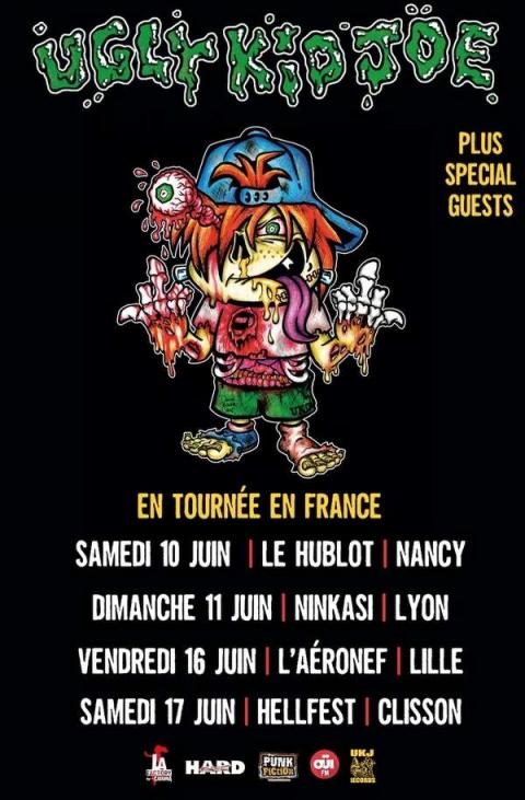 UGLY KID JOE - Nancy - 10/06/2017