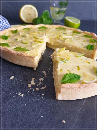 TARTE AU CITRON VERT