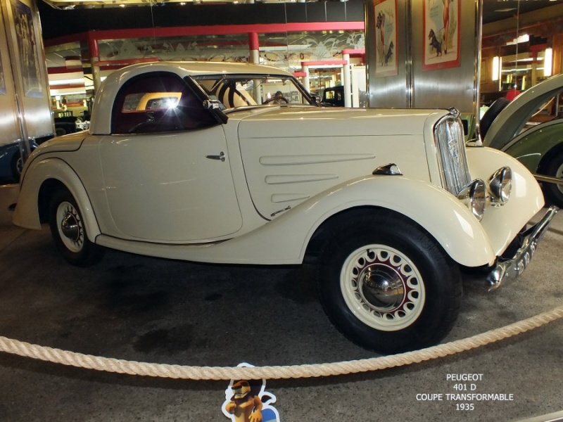 PEUGEOT CABRIOLETS ET DECOUVRABLES 1930-1983
