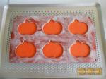 Les citrouilles en coque de chocolat