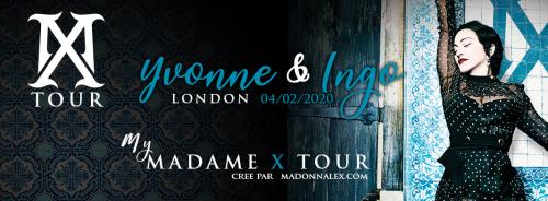 My Madame X Tour Project