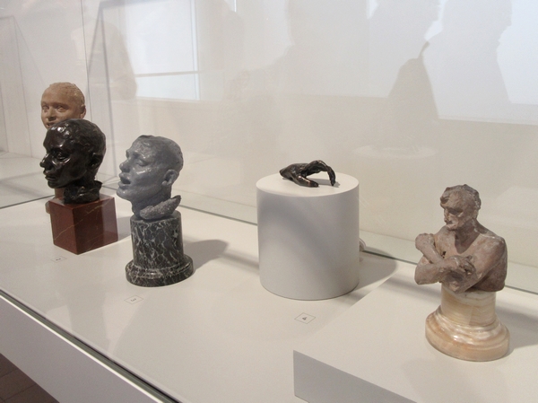 Visite du Musée de Nogent sur Seine avec l'ACC : la partie consacrée à la sculptrice Camille Claudel...