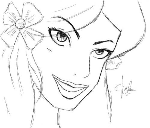 • Croquis style Disney