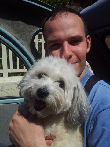 D?part pour la balade au lac d'Enghien le 22 juillet 2012