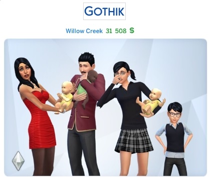 Semaine 2 - Quartier Willow Creek - Foyer Gothik