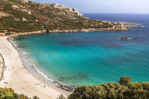 Roccapina : sa tour génoise et son lion (Corse)