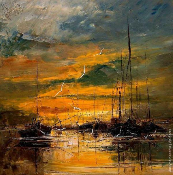 Peinture de : Justyna  Kopania