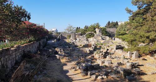 KOS, l'acropole de l'agora