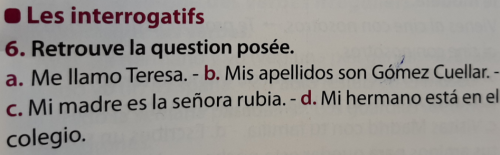 Me presento - repaso del primer año
