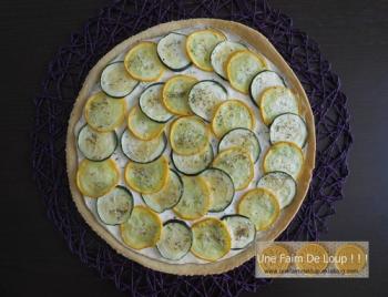 Clafoutis de courgette à la mozzarella 