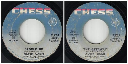 ALVIN CASH - SINGLE CHESS RECORDS 2098 - 1970