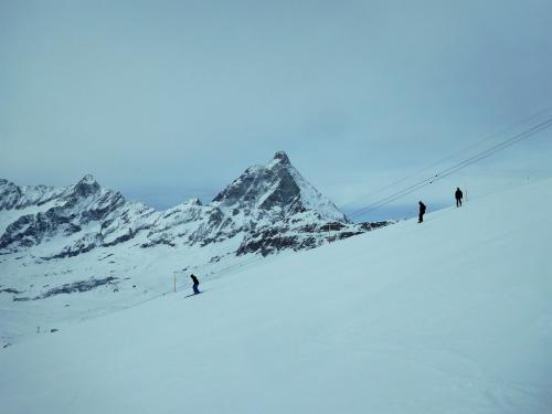 28/02/2018 Ski à Valtournenche/ Cervinia Val d'Aoste Ao Italie 